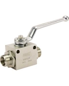 Kuulkraan 2/2 M22x1,5 15L 500bar