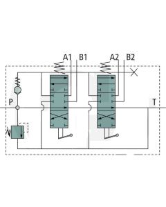 Hüdrojagaja P120/2xA1 120l/min