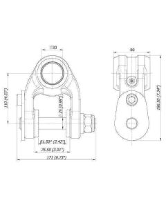 Ühendus BR1 80/30-25 Baltrotors