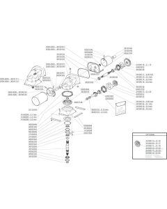 Reduktori võll 36100202 DM