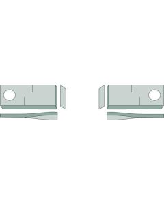 Tera RH Ø21 120x48x4mm 434976