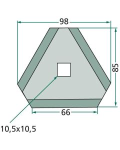 Tera #4mm 60613001 ZAGO