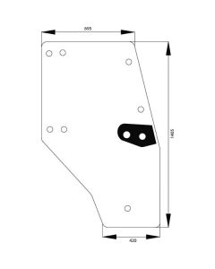 Ukse klaas RH 04352849