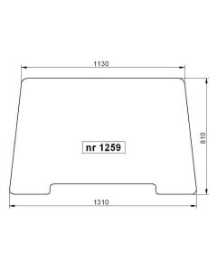 Esiklaas 87304257, 82030483