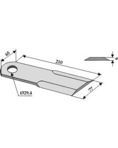 Tera 210x65x29 49.501.300 TAARUP