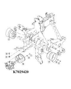 Reduktor K7029420 KUHN OR.