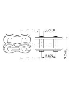 Ketilukk 10A-1 CL (15,875) KB