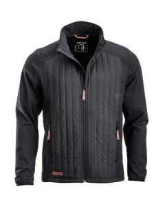 Meeste hübriid fliisjakk suurus L must