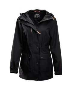 Naiste shell jope suurus M must