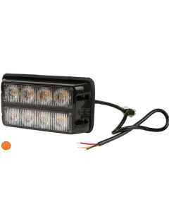 Vilkur-ohutuli LED 12-24V 132x66x30mm oranz