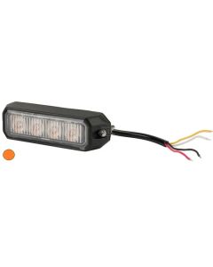 Vilkur-ohutuli LED 12-24V 96x28x19mm oranz