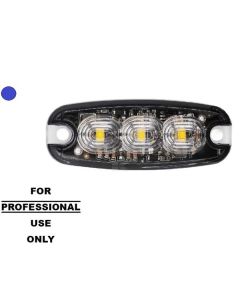 Vilkur-ohutuli LED 12-24V 82x31x6.6mm sinine