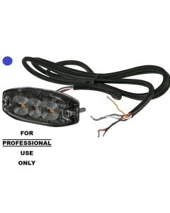 Vilkur-ohutuli LED 12-24V 82x30x9mm sinine