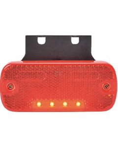 Ääretuli LED 12-24V 105.4mm Punane