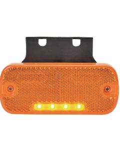 Ääretuli LED 12-24V 105.4mm Oranž