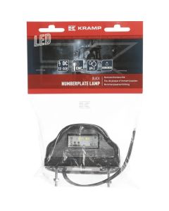 Numbrituli LED 12-24V 101mm Valge