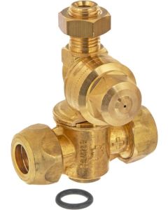 Pihusti korpus M75 G1/4M 2xØ18 M75100103