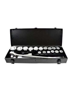 21-os.padrunvõtmete komplekt 3/4" 19-50mm