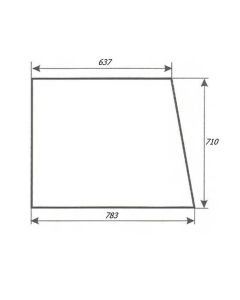 Küljeklaas MTZ POOLA kabiin