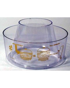 Õhupuhasti korpuse klaas P020227 Donaldson