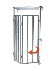 Kaitsepuur ühe väravaga 73x110x211cm