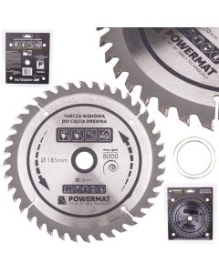 Lõikeketas puidule z-40 Ø185x20mm PM