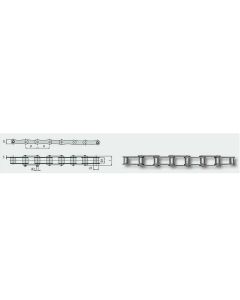 Rullpuks kett S52, DH S52 38,1mm 1jm