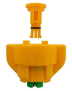 Pihusti TD 60° 02 kollane/roheline keraamiline Agrotop