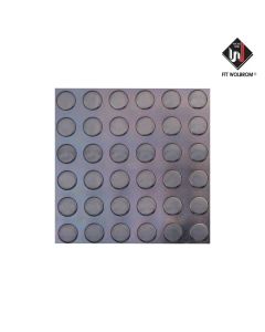 Põrandakate SBR #4mm L-1200mm must jm.