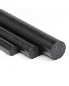 Polüamiid Ø20mm must L-1m