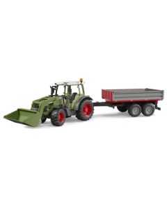 Traktor Fendt Vario 211 + laadur ja haagis BRUDER 1:16