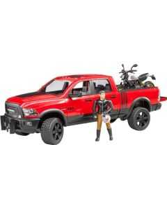 Pikap Dodge RAM 2500 + mootorratas Ducati BRUDER 1:16