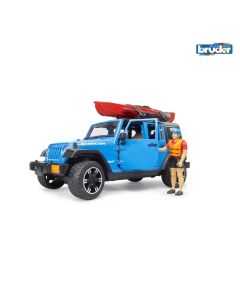 Jeep Wrangler Rubicon kajakiga BRUDER 1:16