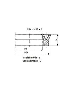 Mansett UN-110x125x10