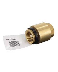 Vedruklapp 1/2" plastik klapiga