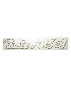 Kleebis "ZETOR 25 A"