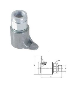 Hüdrovooliku kiirühendus ZP F 1/2" ISO 7241-1-A