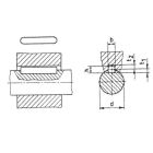 Puks #6mm Ø20,0/57mm Taper-Lock 1610