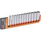 Padrunikomplekt L-78mm 1/2" 12-osa AD