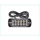 Vilkur-ohutuli LED 10-30V 110x40x10mm oranz