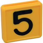 Märgistusnumber "5" 45x45mm