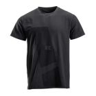 Meeste T-särk must L