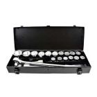 21-os.padrunvõtmete komplekt 3/4" 19-50mm