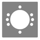 Keevitatav hüdromootori kronstein OMP OMR OMS