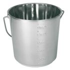 Roostevaba ämber 12,3L skaalaga