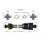 Lainurk kardaan L1010-1560 830Nm 6/6 1_3/8"